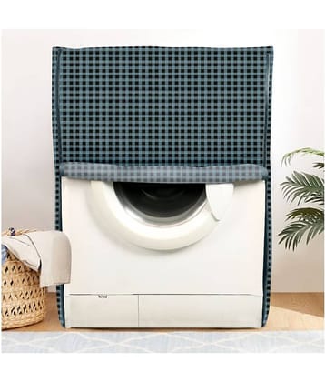 E-Retailer Single PVC Black Washing Machine Cover for Universal Front Load