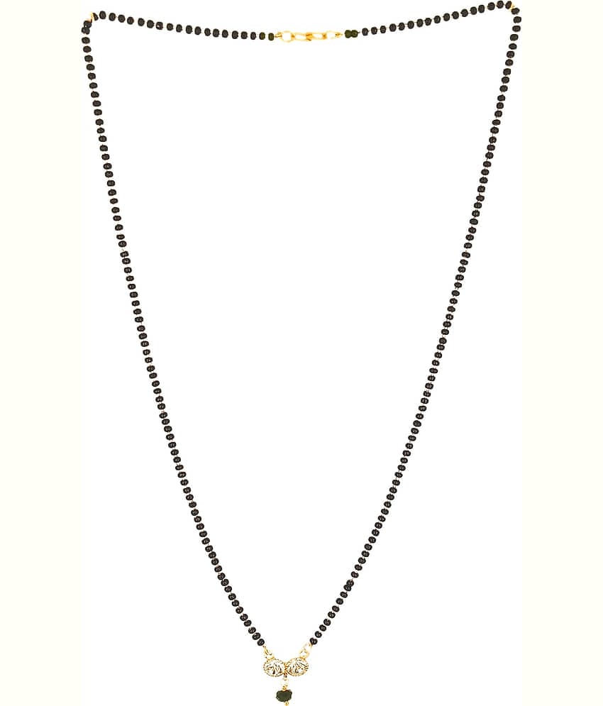 JIPPA - Golden Mangalsutra ( Pack of 1 )