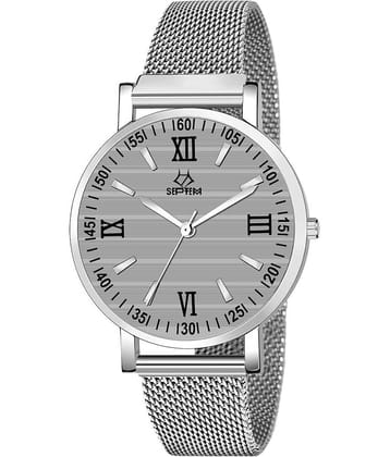 Septem Silver Metal Analog Men's Watch