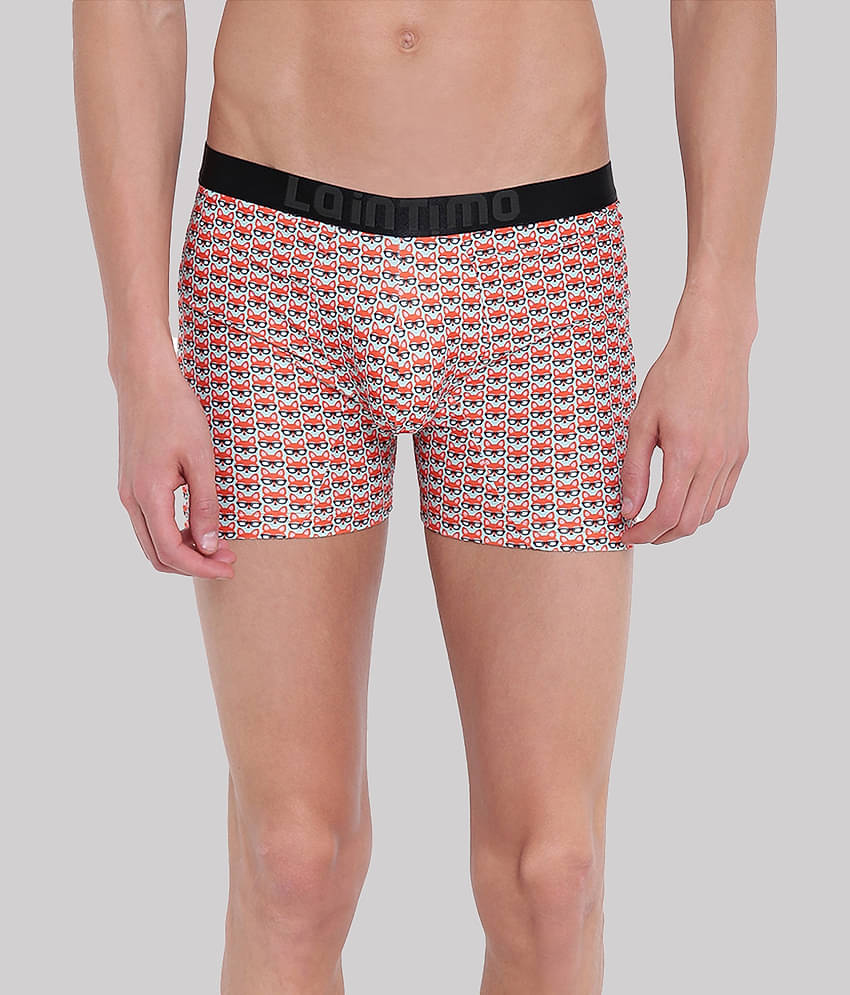 La Intimo Pack of 1 Polyester Trunks For Men's ( Multicolor )