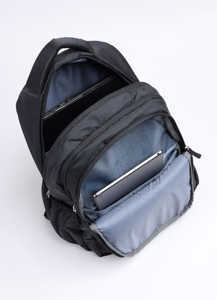 PB Pearlbags Polyester Water Resistant Casual Backpack With Laptop Sleeve For School,college & Office For Boys and Girls,Men & Women