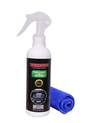 Unieshine Engine Cleaner (200 Ml) with Microfiber Cloth