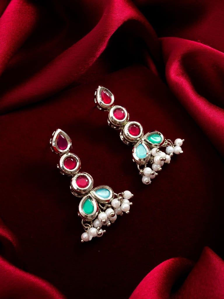 Morison Golden Chandelier Earrings Elegant and Grand - Earrings | Buy online on ZillyBuy