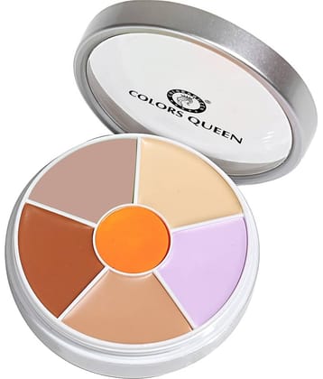 Colors Queen Color Corrector Palette With Creamy Matte Finish - Color Corrector (Shade - 02)