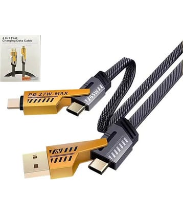 SKYRISE 2 in 1 Cable 5.4A Travel Charger