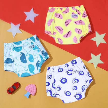 Potty Training Pants - Playtime Trio 3-4 Years Pack of 3-Size 3 (3-4 years)