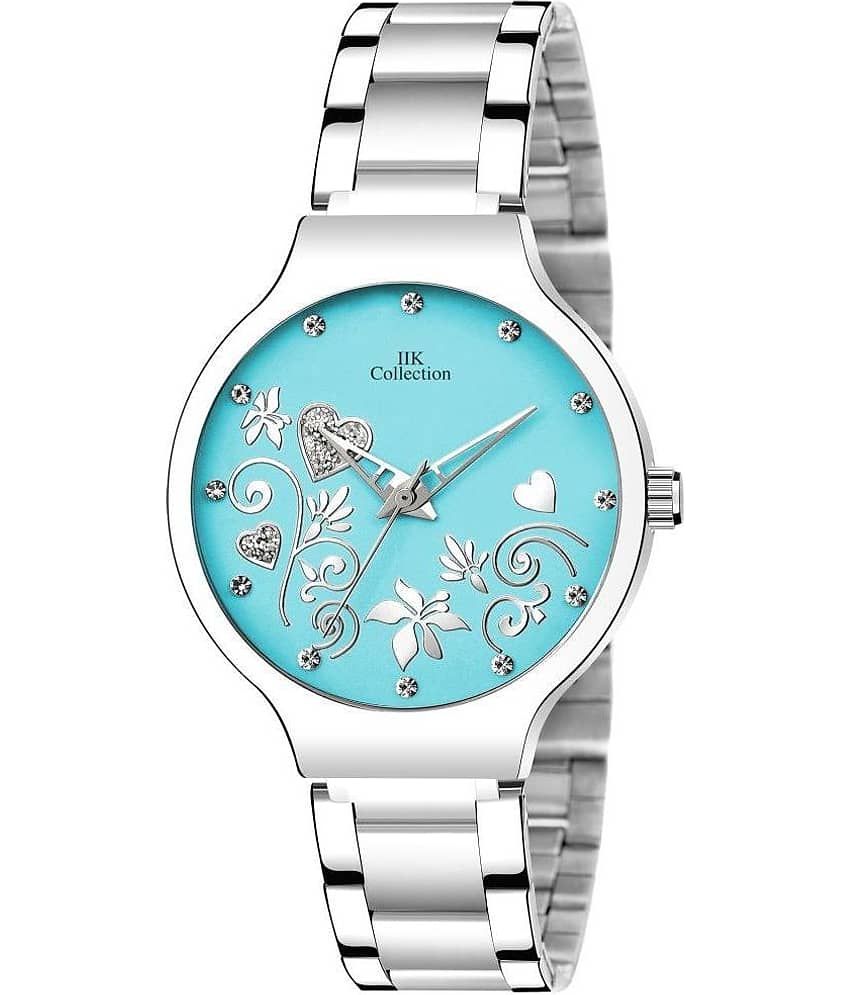 IIK COLLECTION - Silver Stainless Steel Analog Womens Watch