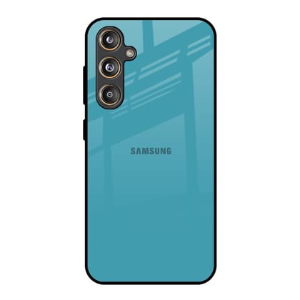 Oceanic Turquiose Glass Case for Samsung Galaxy M55s