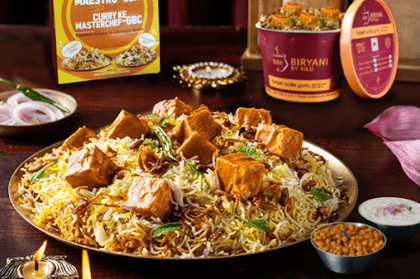 Goila Butter Paneer Biryani [1/2kg]