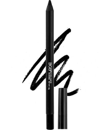 Fashion Colour - Black Matte Eye Liner Pencil ( Pack of 1 )