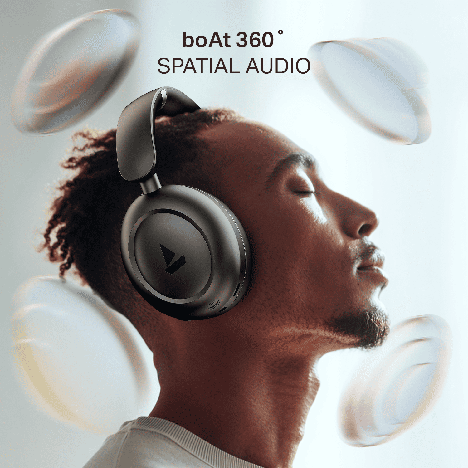 boAt Rockerz Prime 415 | Wireless Headphones with 120H Playback, 40mm Drivers, 360 Spatial Audio & 40ms Low Latency boAt Rockerz Prime 415 | Wireless Headphones with 120H Playback, 40mm Drivers, 360 Spatial Audio & 40ms Low Latency - White Sabre