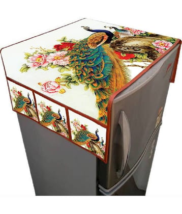 Luxuryhome Decor Single Jute Multi Fridge Top Cover
