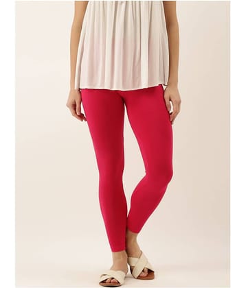 Zebu Viscose Jeggings - Pink Single