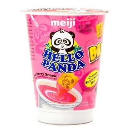 Meiji Hello Panda Stick Strawberry, 20 gm