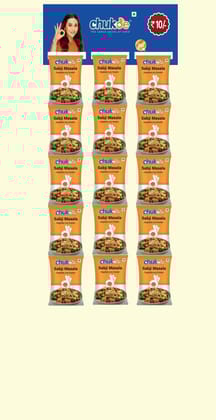 Chukde Sabji Masla Powder Hanger Rs 10