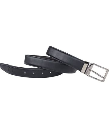 Keviv Black Leather Casual Belt