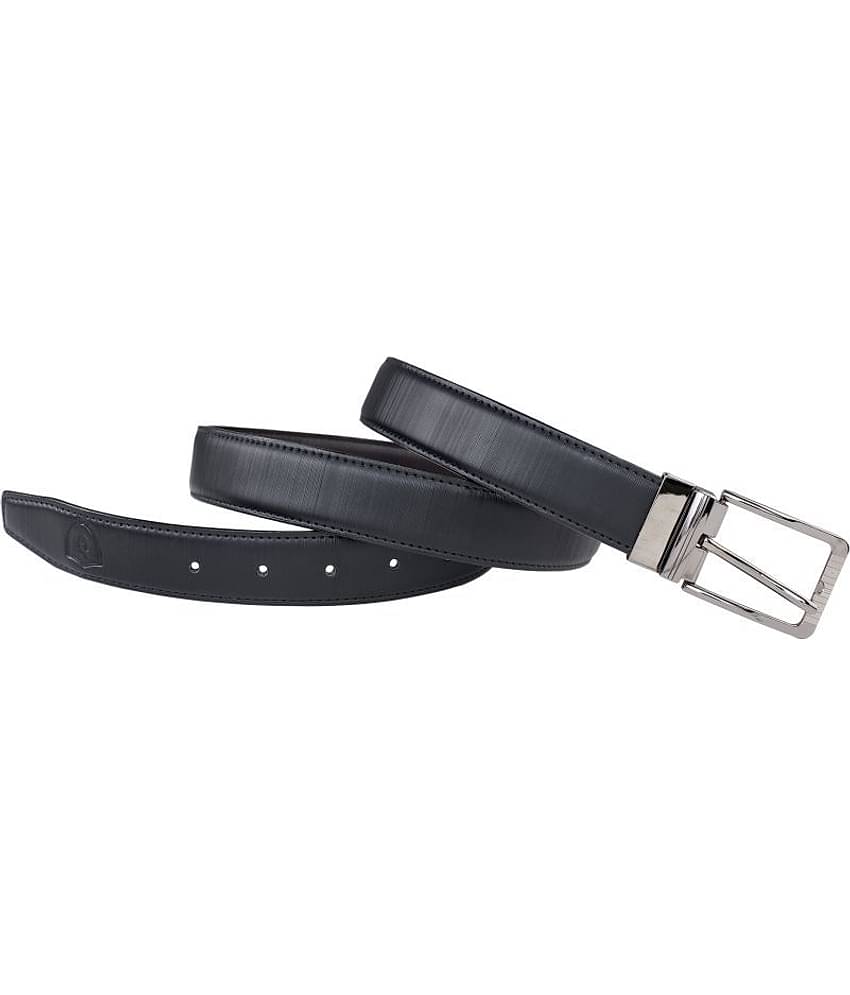 Keviv Black Leather Casual Belt