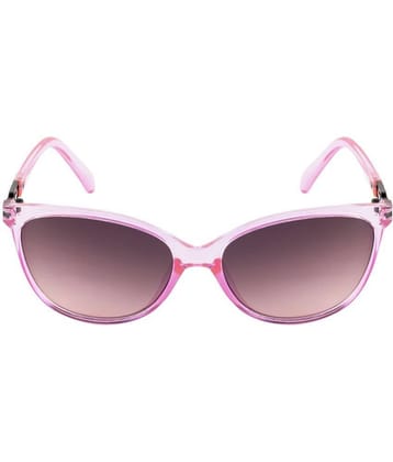 Fair-X - Pink Oval Sunglasses ( Pack of 1 )