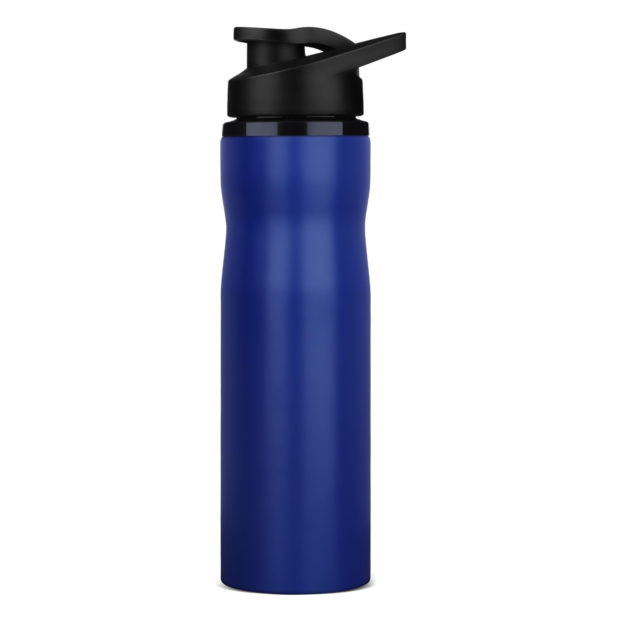 The Wallet Store Neon Stainless Steel Sipper Water Bottle - Blue