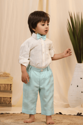 Mint Green Pant Set-6-12 months