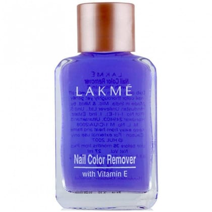 Lakmé Nail Color Remover, 27ml (Pack of 3) Lakmé Nail Color Remover, 27ml (Pack of 3) - Blue / 27 ml (Pack of 3)