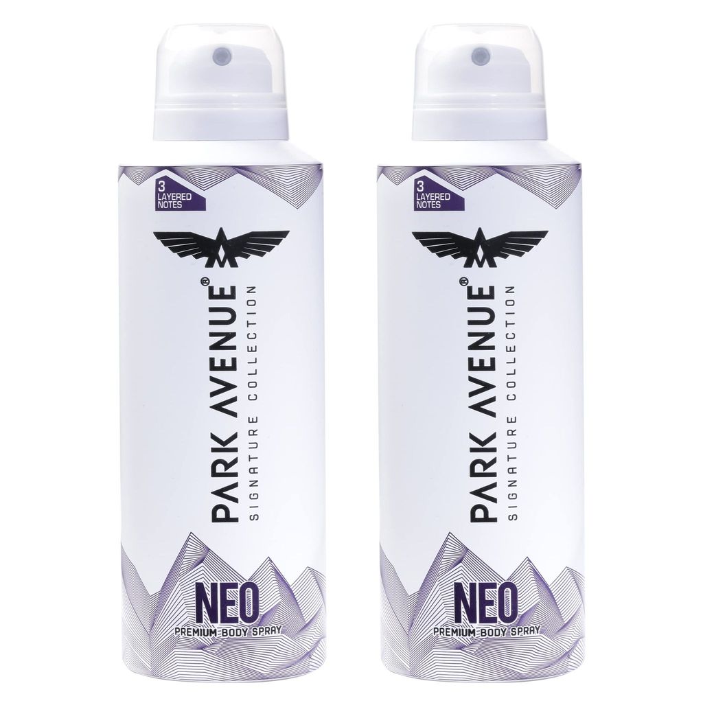 Park Avenue Signature Citrus Deodorant Spray For Men, Neo, 140Ml , 2 count
