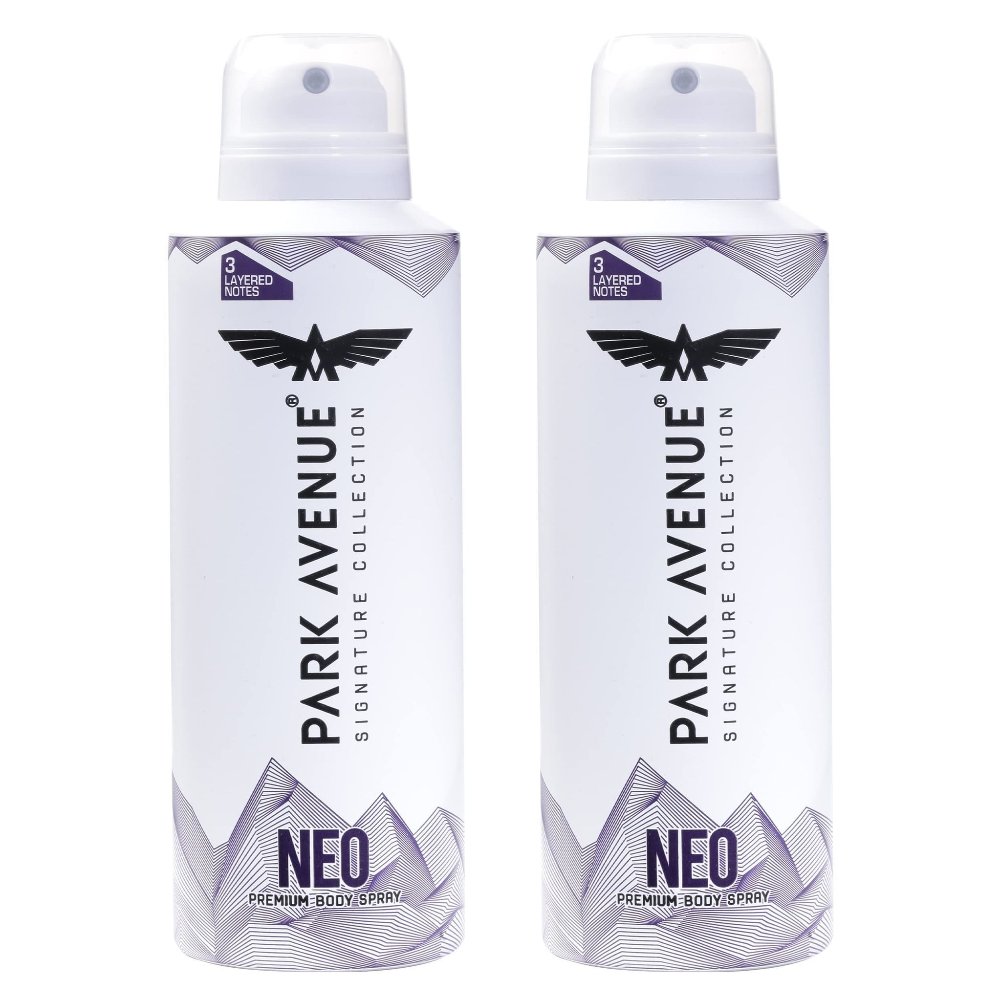 Park Avenue Signature Citrus Deodorant Spray For Men, Neo, 140Ml , 2 count
