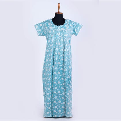 Nstyle Rayon Nighty PLEATED L