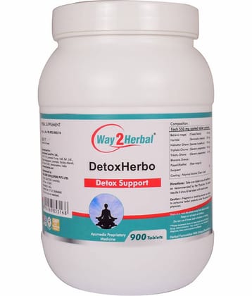 Way2Herbal Detoxherbo Tablet 900 No.S Pack of 1