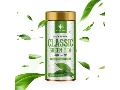 Classic Green Tea For Weight Loss Loose Leaf Green Tea 100gm Classic Green Tea For Weight Loss Loose Leaf Green Tea 100gm