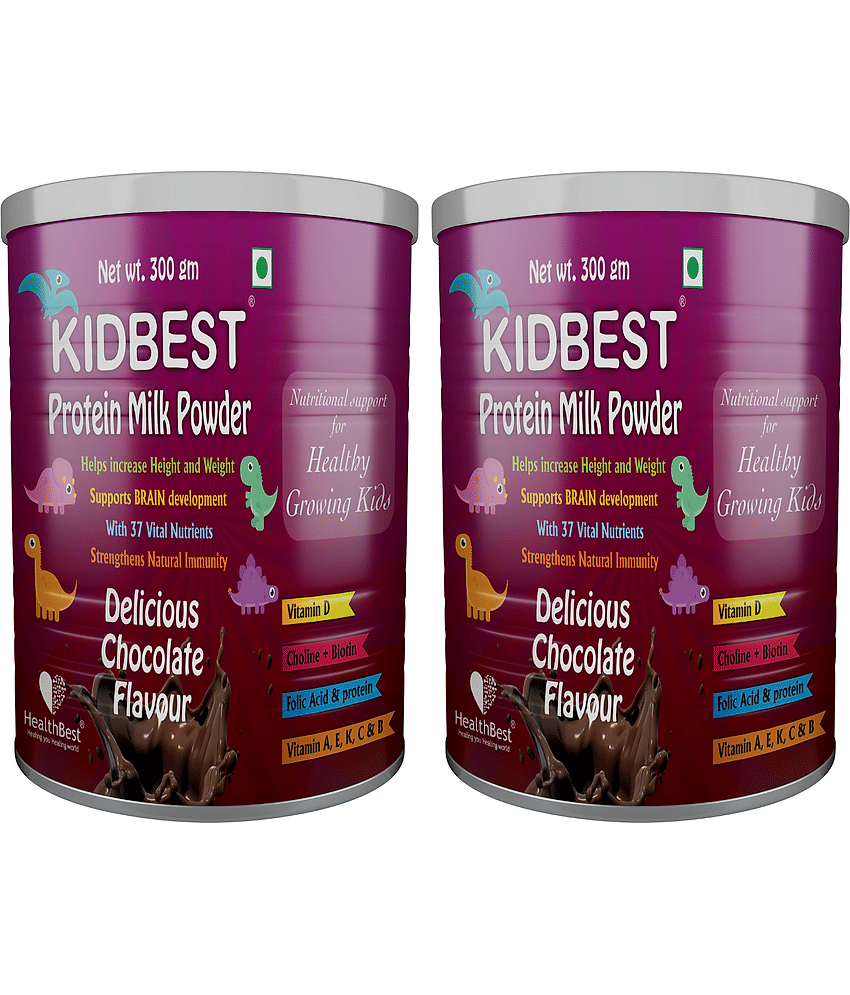 HealthBest Kidsprotein 600 gm Pack of 2