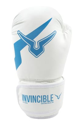 Invincible Solor Activated Ameteur Training Boxing Gloves-Magic Blue / 8OZ