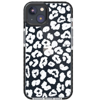 Leopard - White-iPhone 15 Pro Max / Black
