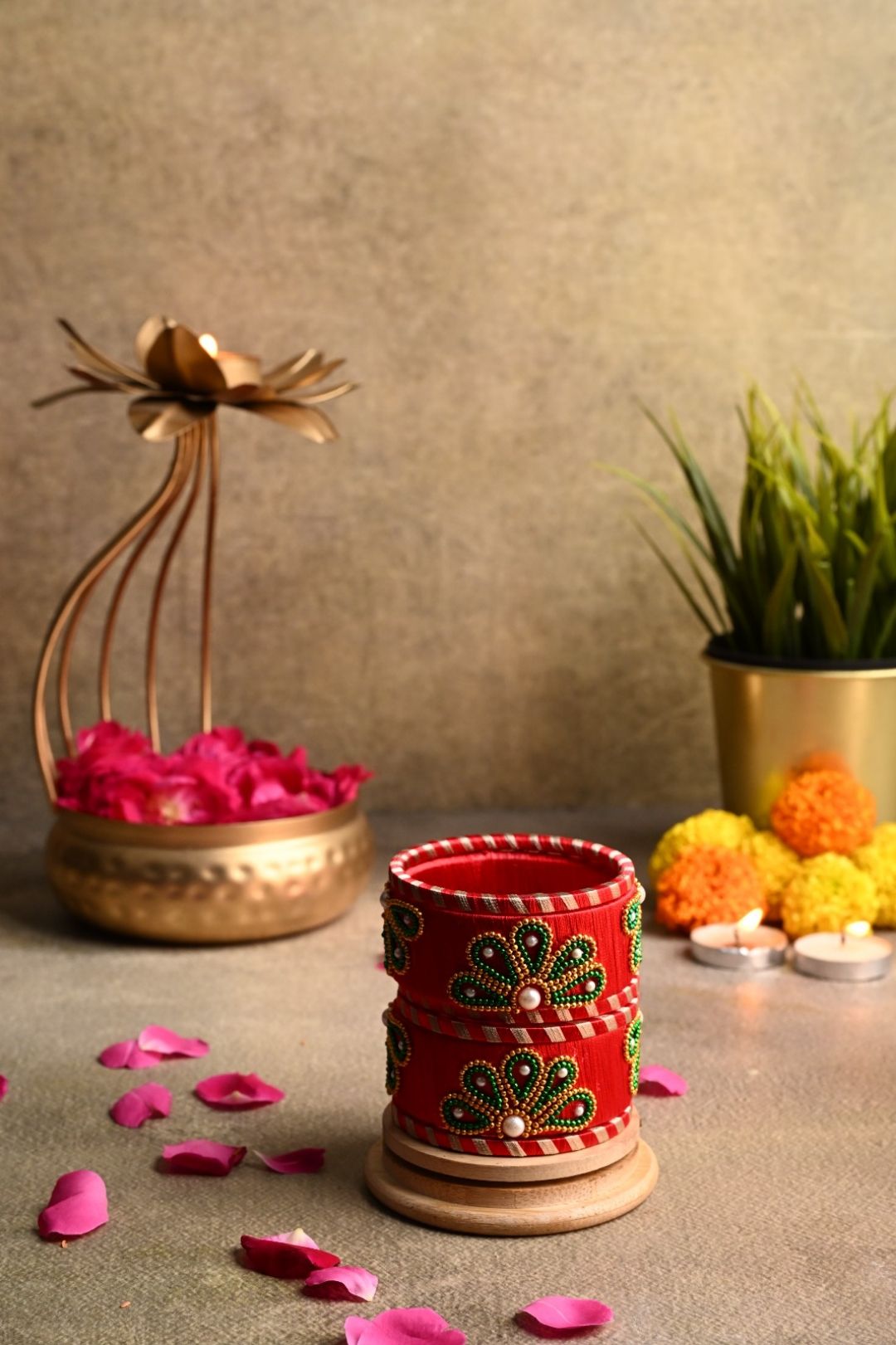 Bangle (Red Kada)- 2*8