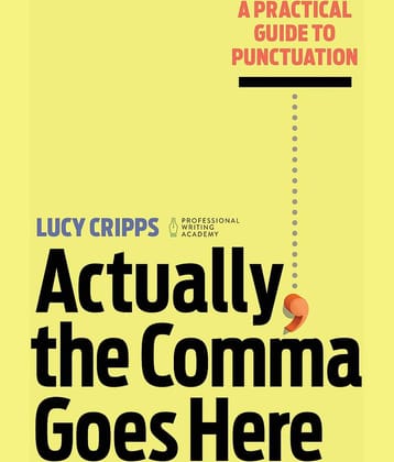 ACTUALLY, THE COMMA GOES HERE