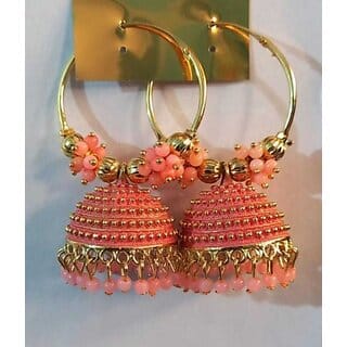 Multicolour Jhumki Earing 2 Alloy Jhumki Earring