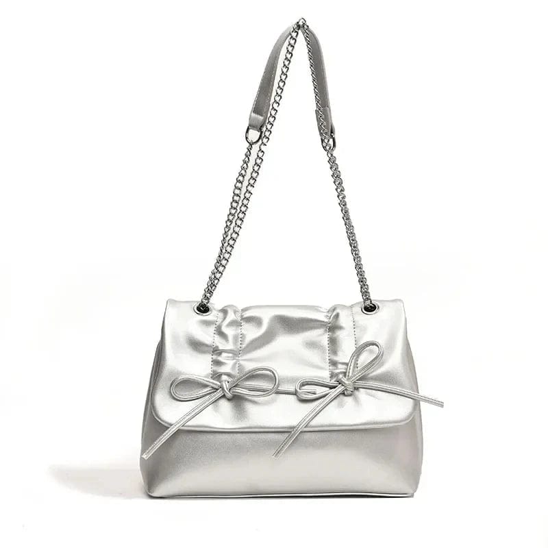 Bow Tie Designer Luxury Soft Handbags Chain Crossbody Bags For Women Brand Luxury