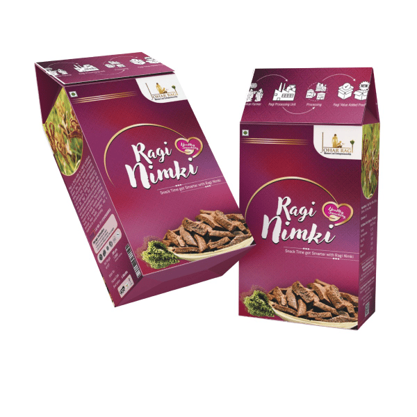 Johar Ragi Nimki: Healthy Snacking for a Smarter You - 200 gm