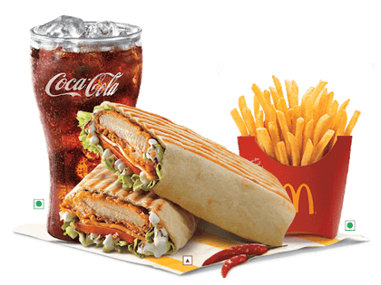 EVM Big Spicy Chicken Wrap 