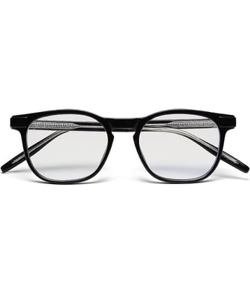 YourSpex Black Square Eyeglass Frame ( Pack of 1 )