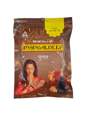 MANGALDEEP PUJA DHOOP GUGGAL (ZIPPER) 105gm