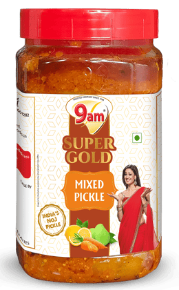 9am Mixed Pickle, 900 gm