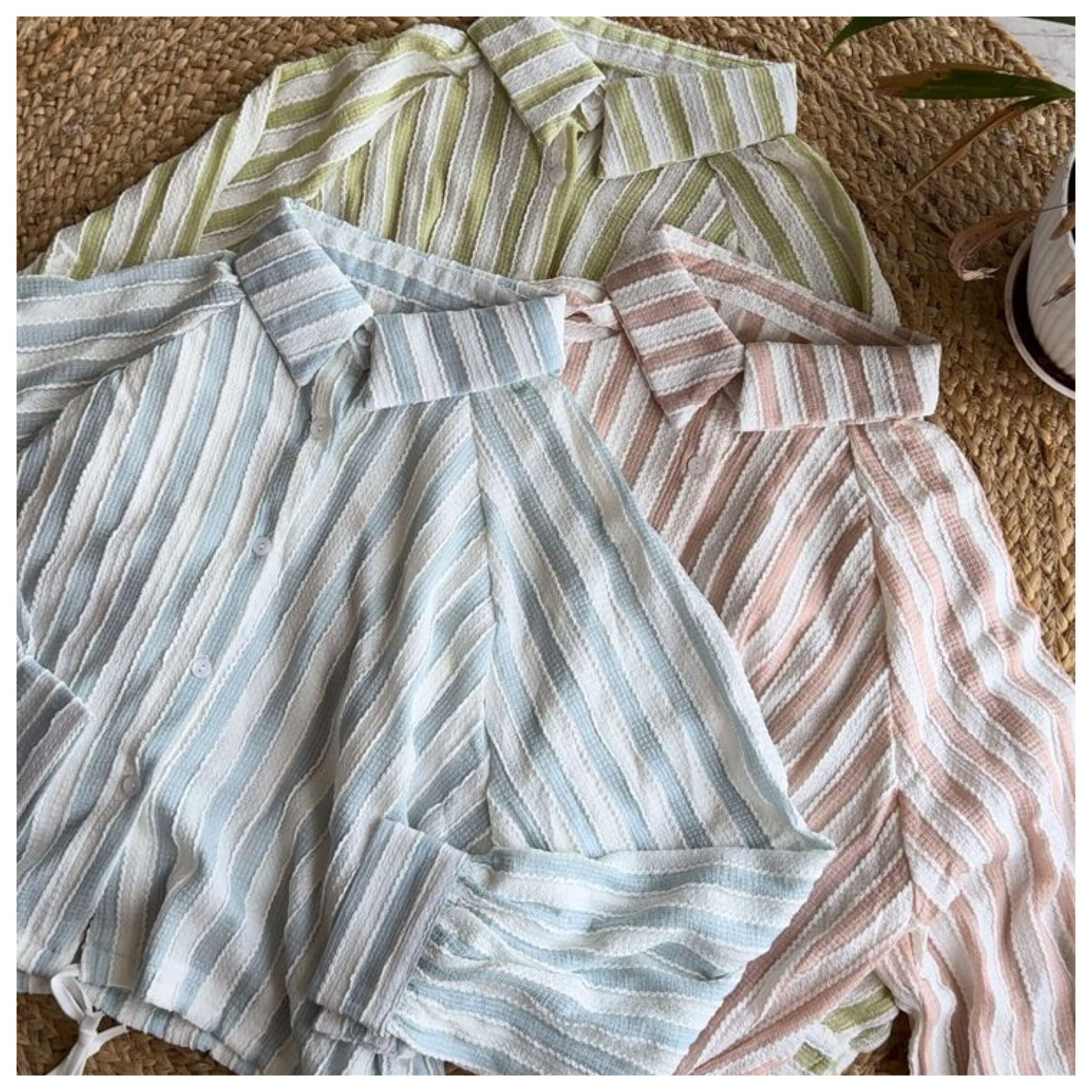 Island summer shirt-Blue / XS