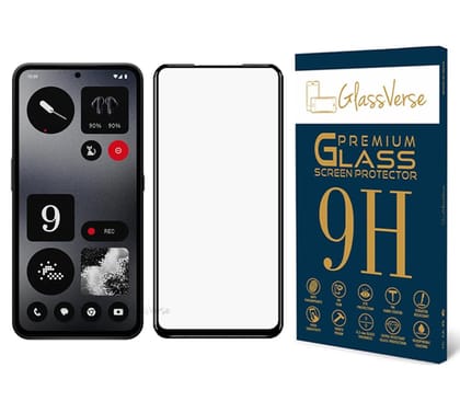 GlassVerse HD Tempered Glass For Nothing CMF Phone 1 (Pack of 1) with Free Installation Kit Full screen Coverage - 6.67 inch GlassVerse HD Tempered Glass For Nothing CMF Phone 1 (Pack of 1) with Free Installation Kit Full screen Coverage - 6.67 inch - Tr