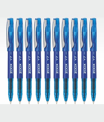 Flair Zoox Y7 Ball Pen Blue Pack of 10