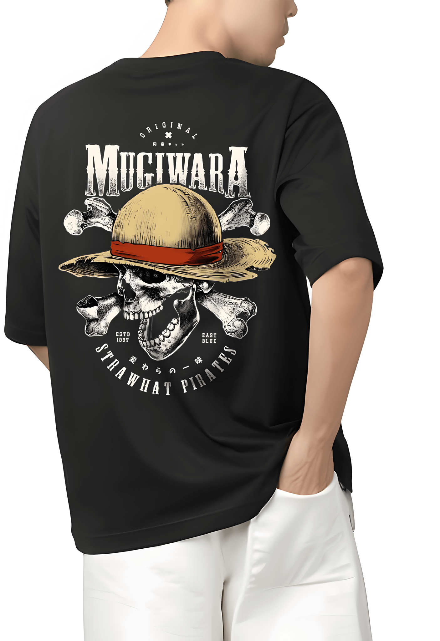 One Piece Oversized Premium Cotton T shirt-S