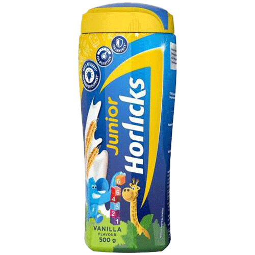 Junior Horlicks Vanilla Pet Jar 500g