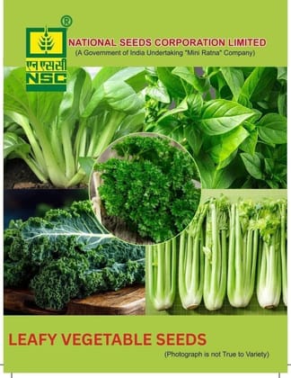 NSC Leafy Vegetable Seeds Combo Pack - 15gm NSC Leafy Vegetable Seeds Combo Pack - 15gm