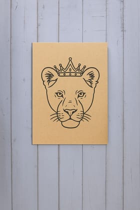 Dbeautify's MDF DIY Traditional Painting – Lion King