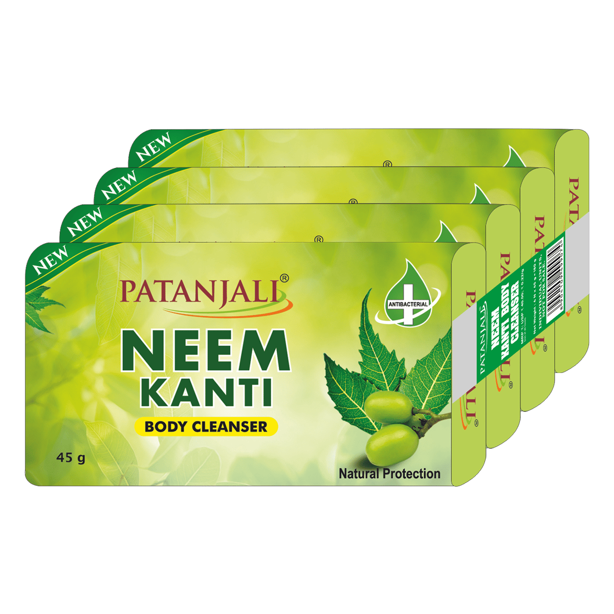 NEEM KANTI BODY CLEANSER (4X1)45 GM